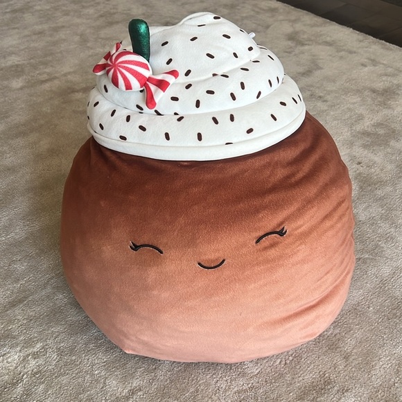 Squishmallow Marsha Peppermint Latte Limited Edition 16” Plush - Picture 1 of 9